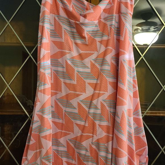 LuLaRoe azure skirt xl - Picture 4 of 5
